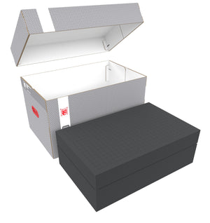 Feldherr Lagerbox DSLB310 für Necromunda: Ash Wastes - Geländeteile + 55 Miniaturen