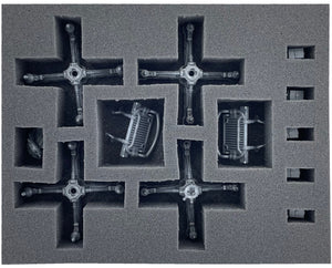 Feldherr Lagerbox DSLB310 für Necromunda: Ash Wastes - Geländeteile + 55 Miniaturen