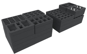 Zestaw Feldherr Storage Box z 1x DSLB310 + 1x FSLB310 + 2x FSLB150 do Massive Darkness 2: Hellscape - Gameplay All-In Pledge na Kickstarterze