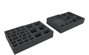 Zestaw Feldherr Storage Box z 1x DSLB310 + 1x FSLB310 + 2x FSLB150 do Massive Darkness 2: Hellscape - Gameplay All-In Pledge na Kickstarterze