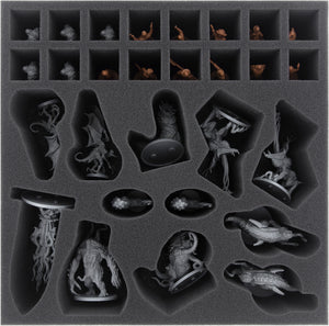 Juego de espuma Feldherr para Cthulhu: Death May Die (expansión de la 2ª temporada) - caja de juego de mesa