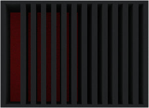 DYMEUE130BO Hard foam inlay for 12 tablet computers landscape