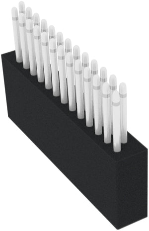 Hartschaumeinsatz kompatibel mit Apple iPad, Samsung und Microsoft Surface Go für Auer Koffer CP 6433