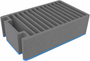 DZMFAS150BO Inserto Feldherr rígido espuma para Auer CP 6433 - con capacidad para 12 tablet PC en XXL Cases