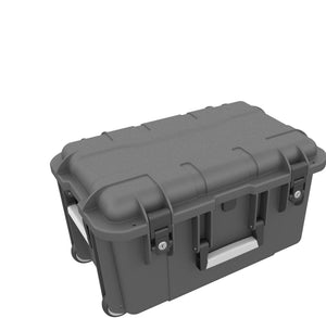 Koffer / Trolley für 20 Tablets in dicken Hüllen - Fächer 22 mm breit - kompatibel mit Apple iPad, Samsung Galaxy Tab A oder Microsoft Surface Go