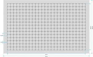 ED 64/32 1G Eurobehälter Koffer mit Griff 600 x 400 x 335 mm inklusive Rasterschaumstoff