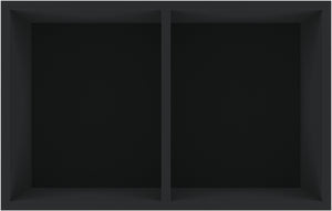 ED 64/12 HG Conteneur Euro / Boîte Euro avec couvercle à charnière 600 x 400 x 135 mm, y compris mousse PE