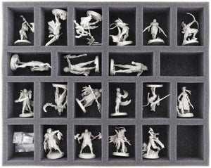 Feldherr Schaumstoff Set mit Eurobox DSEB165 für Kingdom Death: Monsters Gambler’s Chest - Miniaturen