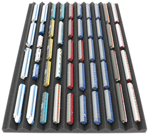 EUMEWCA01 Feldherr Zugliege - Écartement Z - 10 compartiments pour locomotives, wagons et véhicules ferroviaires miniatures