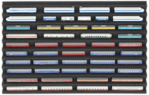 EUMEWCA01 Feldherr Zugliege - Écartement Z - 10 compartiments pour locomotives, wagons et véhicules ferroviaires miniatures