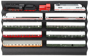 EUMEWDA01 Feldherr Zugliege - H0 Gauge - 5 compartments for model railway locomotives, wagons and vehicles