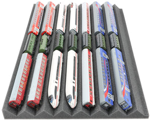 EUMEWEA01 Feldherr Zugliege - TT Gaugliege - 7 przedziałów dla modeli lokomotyw kolejowych, wagonów i pojazdów.