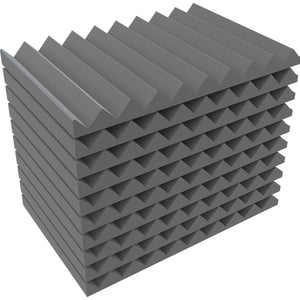 EUMFJL050 560 mm x 360 mm x 40 mm Feldherr zig-zag pattern foam tray for Euro Container 60 x 40