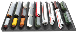 EUMFJLA01 Feldherr Zugliege - H0 Gauge - 9 compartments for model railway locomotives, wagons and vehicles
