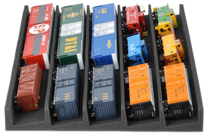 EUMFQFA02 Feldherr PanoramaLiege - H0 scale - 5 compartments for model railway - 560 mm x 360 mm x 45 mm