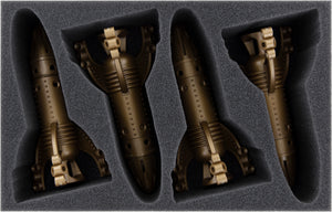 El set de espuma Feldherr para Catan: Starfarers - caja de juegos de mesa