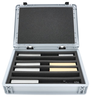 Feldherr Eurobox 40 x 30 cm Set for model railway - H0e scale - 6 compartments - foam insert for upright storage