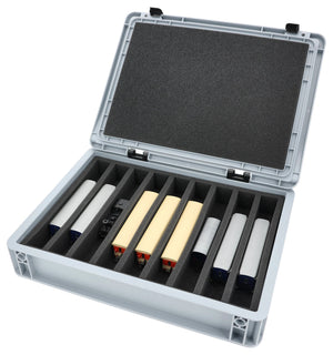 Feldherr Eurobox 40 x 30 cm Set for model railway - H0e scale - 9 compartments - foam insert for upright storage
