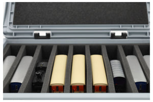 Feldherr Eurobox 40 x 30 cm Set for model railway - H0e scale - 9 compartments - foam insert for upright storage