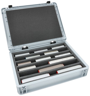 Feldherr Eurobox 40 x 30 cm Set per modellismo ferroviario - scala H0m - 6 scomparti - inserto in schiuma per stoccaggio verticale