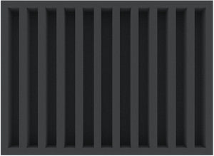 Feldherr Eurobox 40 x 30 cm Coffret pour le modélisme ferroviaire - échelle N - 11 compartiments - insert en mousse pour le rangement vertical