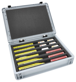 Feldherr Eurobox 40 x 30 cm Set for model railway - N scale - 6 compartments - foam insert for horizontal storage