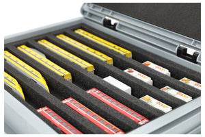 Feldherr Eurobox 40 x 30 cm Set for model railway - N scale - 6 compartments - foam insert for horizontal storage