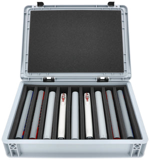 Feldherr Eurobox 40 x 30 cm Set per modellismo ferroviario - scala TT - 9 scomparti - inserto in schiuma per riporre i pezzi in verticale