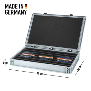 Feldherr Eurobox 60 x 40 cm set for model railways - H0e gauge - 7 compartments - foam insert for horizontal storage