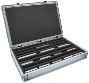 Feldherr Eurobox 60 x 40 cm Coffret pour le modélisme ferroviaire - échelle H0m - 8 compartiments - insert en mousse pour le rangement vertical