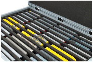 Feldherr Eurobox 60 x 40 cm Set for model railway - N scale - 12 compartments - foam insert for upright storage