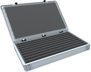 Feldherr Eurobox 60 x 40 cm Set per modellismo ferroviario - scala N - 9 scomparti - inserto in schiuma per stoccaggio orizzontale