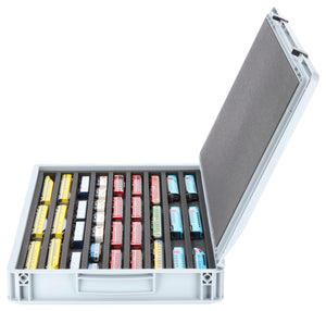 Feldherr Eurobox 60 x 40 cm Set for model railway - N scale - 9 compartments - foam insert for horizontal storage