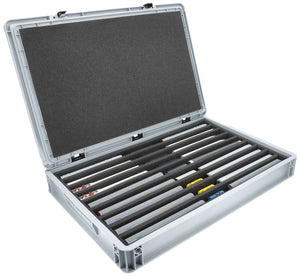 Feldherr Eurobox 60 x 40 cm Coffret pour le modélisme ferroviaire - échelle TT - 9 compartiments - insert en mousse pour le rangement vertical