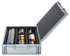 Feldherr Eurobox 60 x 40 cm Set with PanoramaLiege - 3 compartments for 0 scale - for model railways, locomotives and vehicles