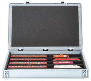 Feldherr Eurobox 60 x 40 cm Set with PanoramaLiege - 5 compartments for H0 scale - for model railways, locomotives and vehicles