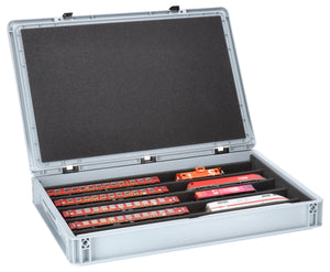 Feldherr Eurobox 60 x 40 cm Set with PanoramaLiege - 5 compartments for H0 scale - for model railways, locomotives and vehicles