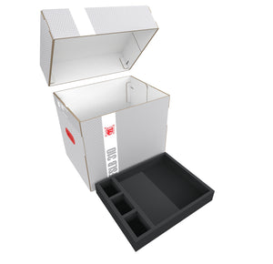 Feldherr Storage Box FSLB310 + zestaw piankowy do twierdzy Blackstone: Core Game Box + wszystkie rozszerzenia