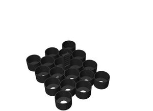 Feldherr Farbhalter für Citadel Farbtöpfchen (18 ml / 24 ml) - 18 Fächer