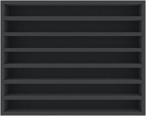 FS050A055 Schaumstoffeinlage für Modellautos 1: 87 - 7 Fächer