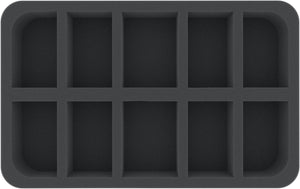 HS040A024 Feldherr Schaumstoffeinlage für Blood and Plunder - 10 Fächer