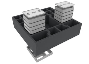 Feldherr Schaumstoff-Set + Organizer Insert für Infinity Defiance - Grundspielbox