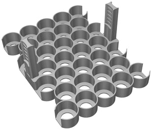 Feldherr Half-Size Case 90 für 64 Farbfläschchen