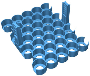 Feldherr Half-Size Case 90 für 64 Farbfläschchen