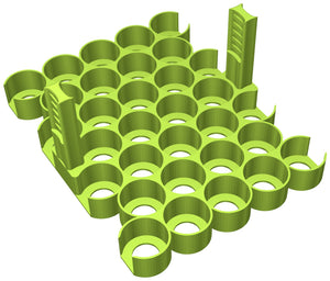 Feldherr Half-Size Case 90 für 64 Farbfläschchen