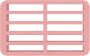 Feldherr ESD Schaumstoff-Set + Euro Box für externe 2,5'' SSD / HDD Festplatten - 10 Fächer