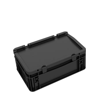 Feldherr ESD Schaumstoff-Set + Euro Box für externe 2,5'' SSD / HDD Festplatten - 10 Fächer