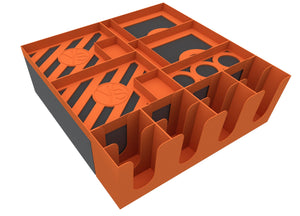 Feldherr Organizer Insert + Schaumstoffeinlage für Street Fighter: The Miniatures Game - Grundspielbox