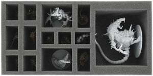 Transporter con 2 scatole LBBBG per il pegno completo di Zombicide Black Plague Kickstarter Knight Pledge.