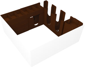 Feldherr Organizer Insert für Die Insel der Katzen - Grundspielbox